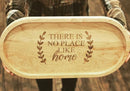 Oval Maple Wood Cheeseboard 20 x 9"