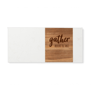 Wood and Marble Rectangle Cheese Board